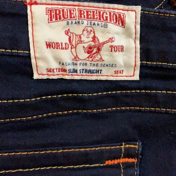 True Religion Straight Contour Jeans Sz 29/8 - Picture 10 of 16